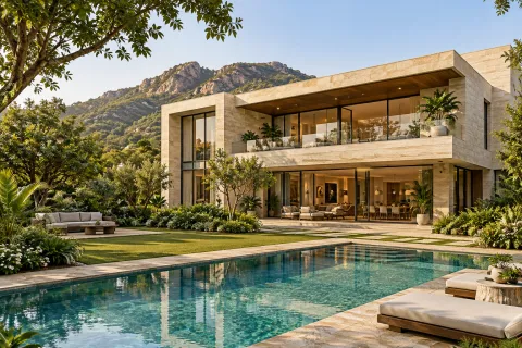 Illustrative architecture for Alder Grove Villas