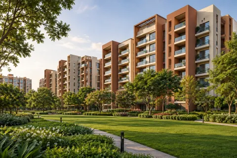 Illustrative architecture for Grovefield Greens