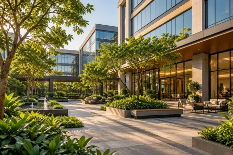 Illustrative architecture for Northline Business Court