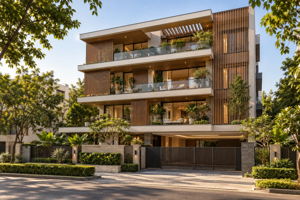 Illustrative architecture for Northline Terraces
